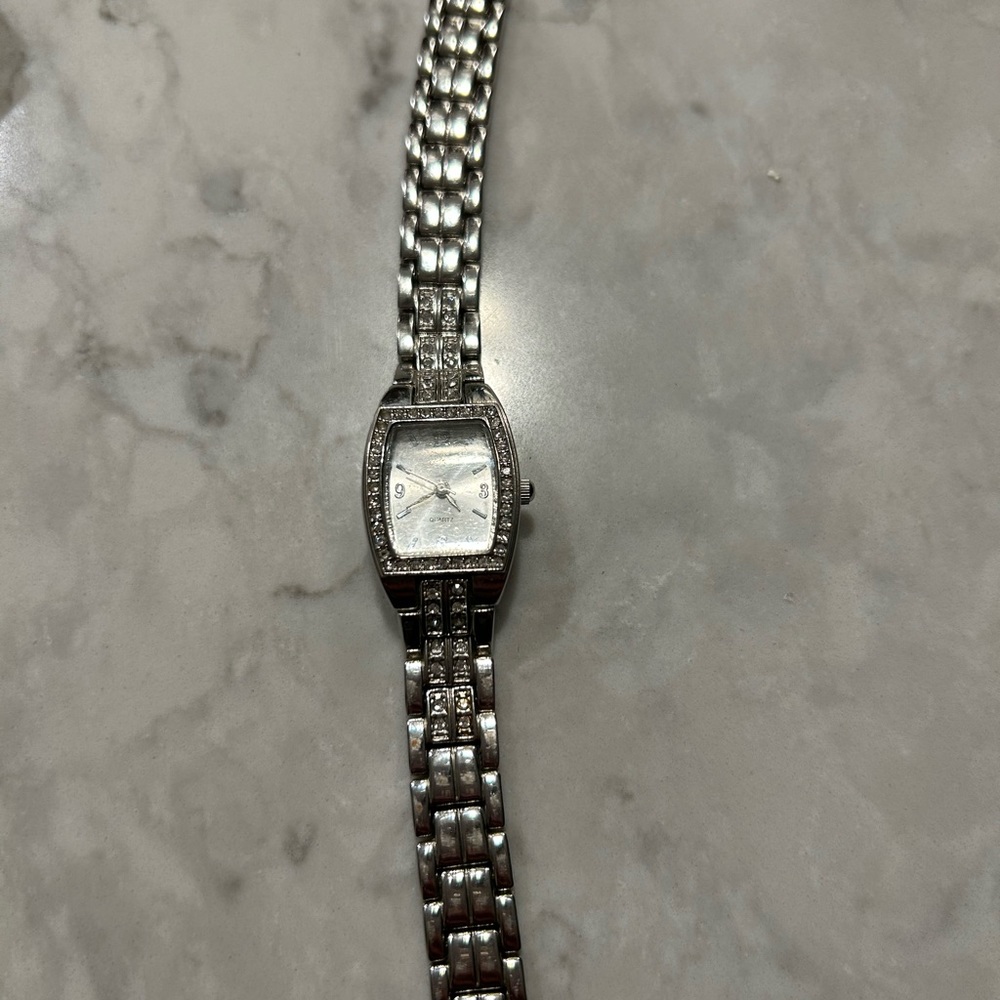 Charter Club woman’s silver watch